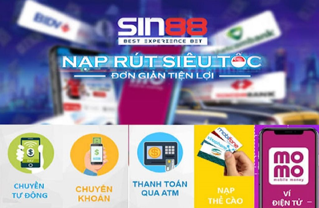 Quy trình rút tiền Sin88 nhanh chóng dành cho game thủ