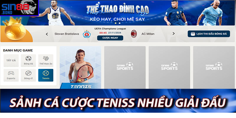 Cá cược Tennis