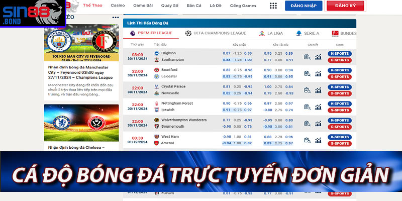 Cá độ Bóng đá